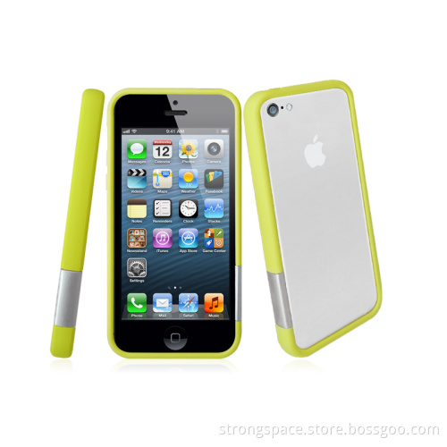 New 2015 PC bumper case for iphone 5C/5/5S